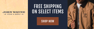 John Wayne Stock & Supply - Free Shipping on Select Items