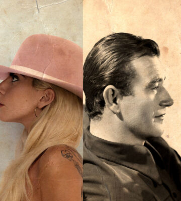 Lady Gaga and John Wayne