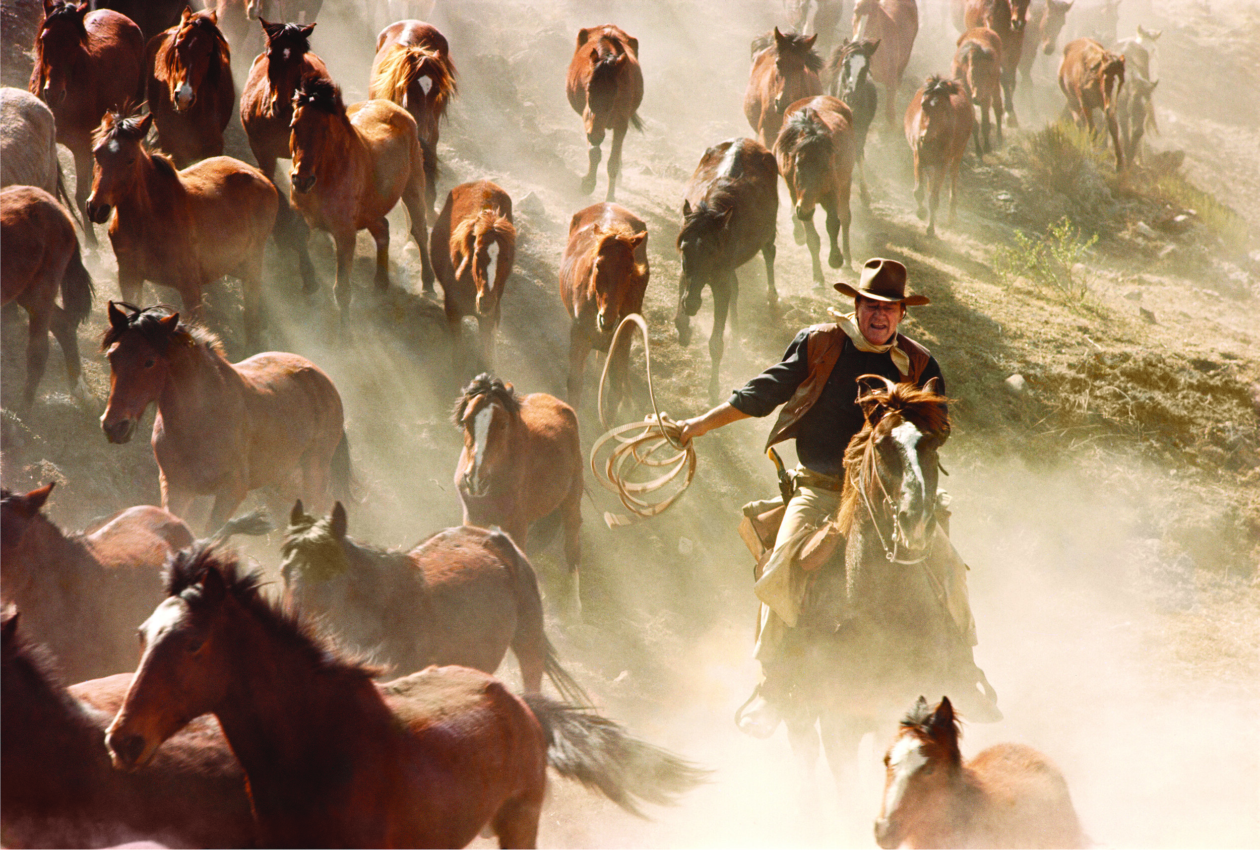 John Wayne in The Sons of Katie Elder. Photo courtesy of John R. Hamilton/JWE