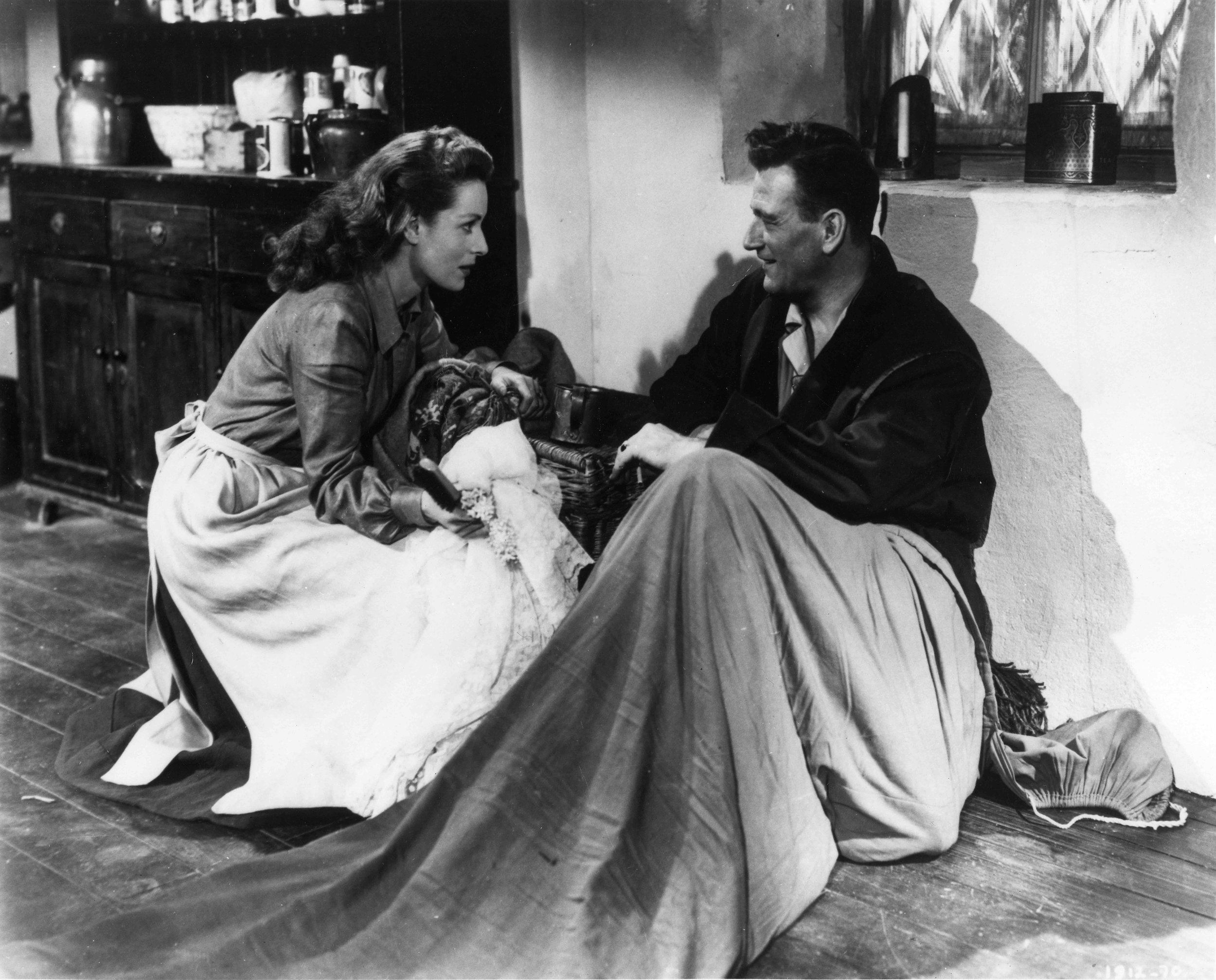 Maureen O’Hara in a scene from The Quiet Man (1952), photo courtesy of Republic Pictures